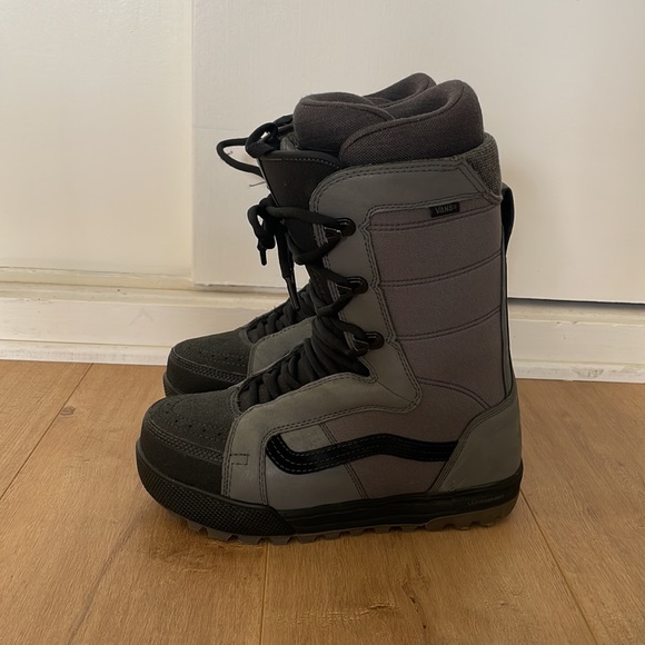 Vans Hi-Standard Pro Snowboard Boot - 2022 Gray Black - Excellent Condition - Picture 3 of 9